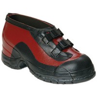 Honeywell 51512-13 Salisbury Size 13 Red And Black Rubber Overshoes With Bob Outsole